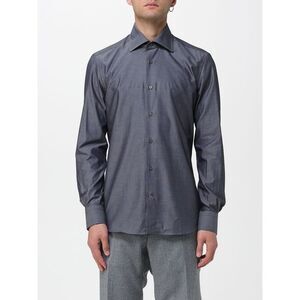 Mazzarelli Shirt Men Grey